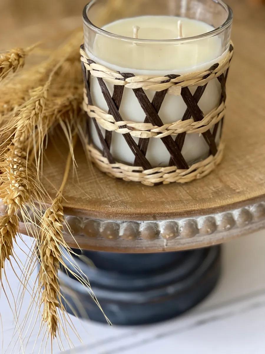 FARMHOUSE COLLECTION Soy Candles (Dark Rattan) | Dusk on the Downs