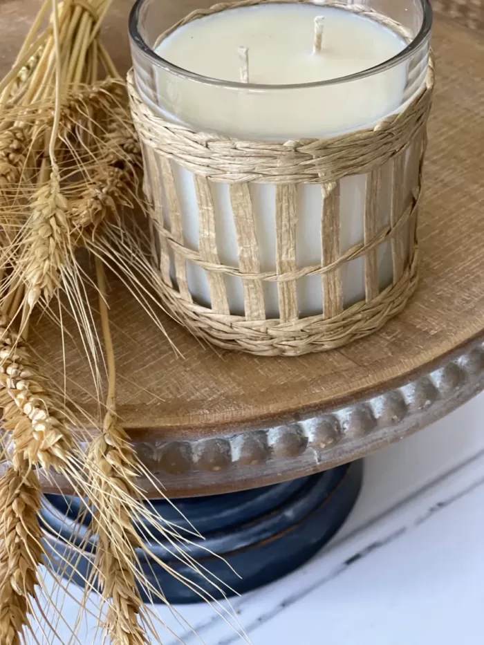 FARMHOUSE COLLECTION Soy Candles (Natural Rattan) | Dusk on the Downs