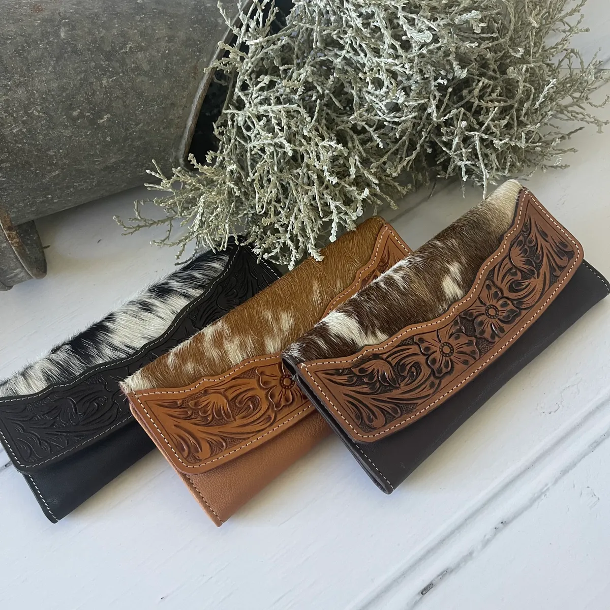 STONEHENGE 2 Leather Cowhide Wallet